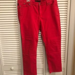 Rock & Republic Red Denim Jeans